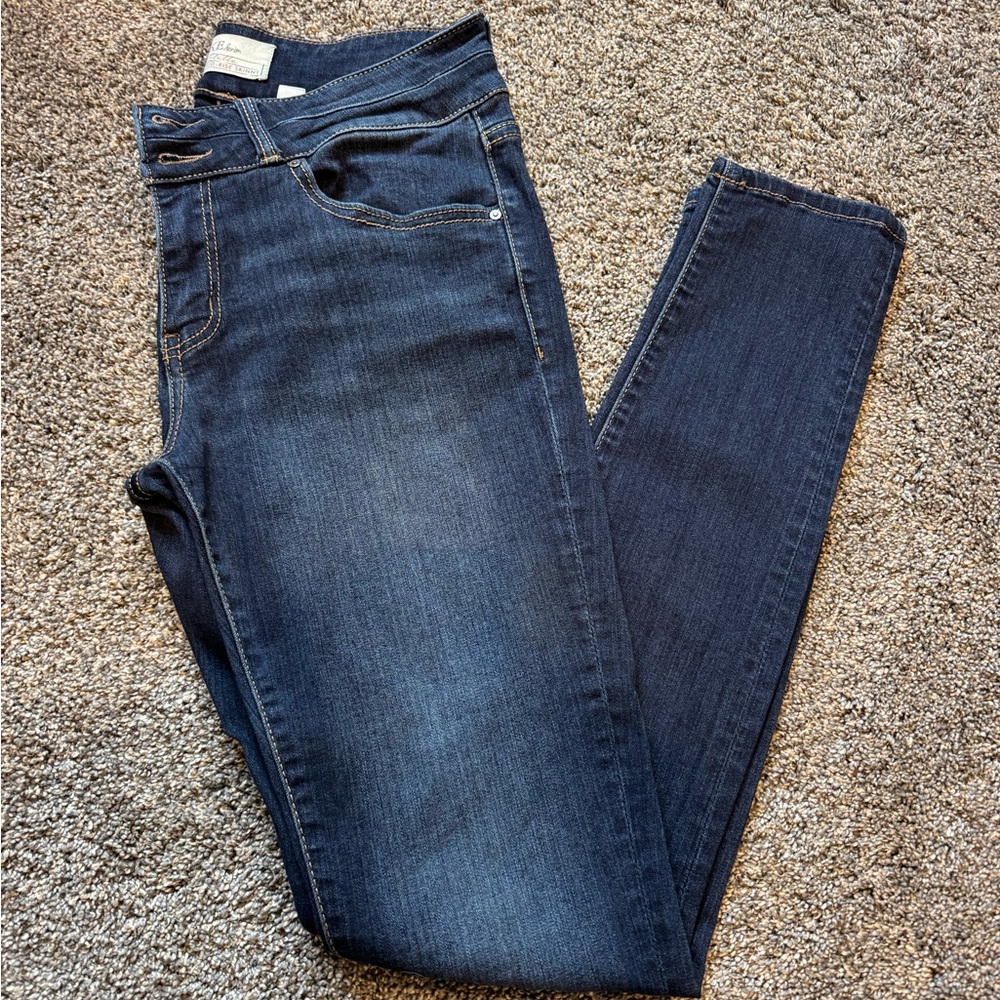 BKe Stella Mid-Rise Skinny Jeans